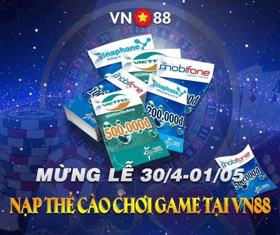 Tong hop 8 cach gui tien nhanh VN88 - The cao